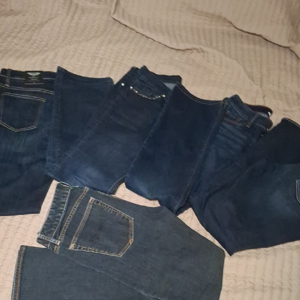 5 Pairs Of Womens Bootcut Jeans